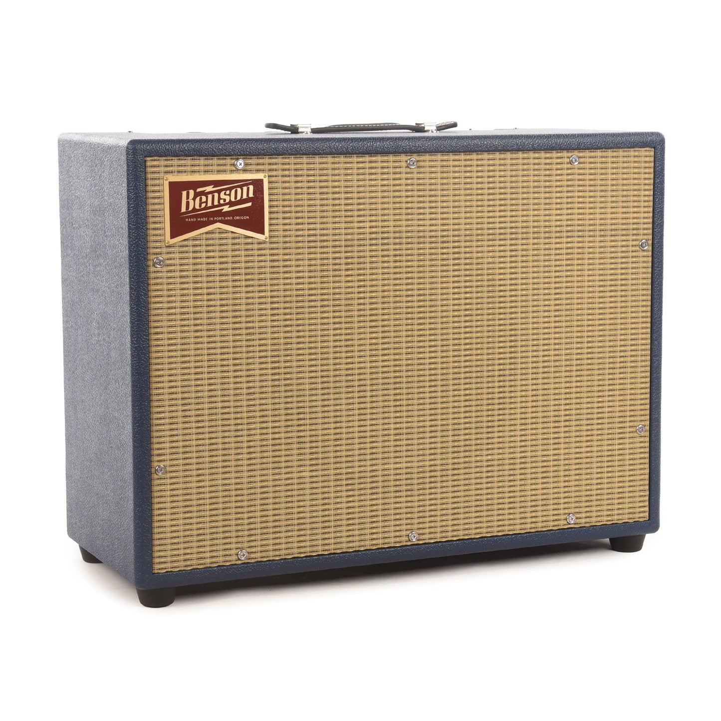 Benson Monarch Reverb Plus 15w 1x12 Combo Amp Blue w/ Wheat Grille
