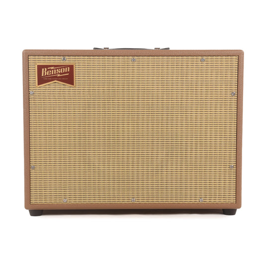 Benson Monarch Reverb Plus 15w 1x12 Combo Amp Brown w/ Wheat Grille