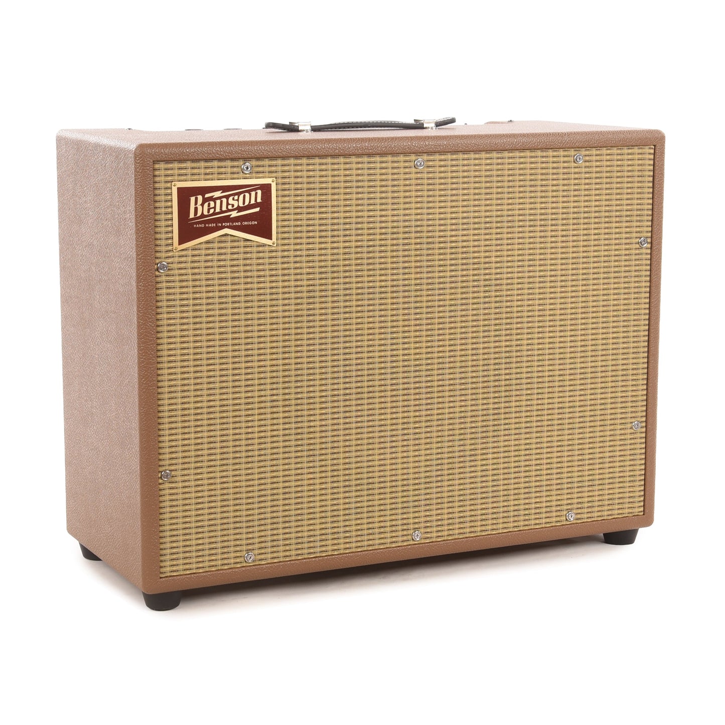 Benson Monarch Reverb Plus 15w 1x12 Combo Amp Brown w/ Wheat Grille