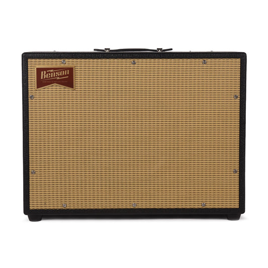 Benson Redland Reverb 35w 1x12 Guitar Combo Amp Black w/ Wheat Grille