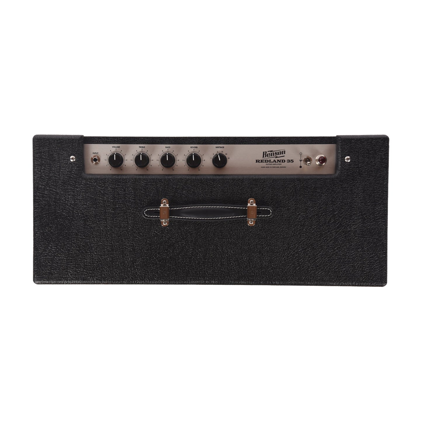 Benson Redland Reverb 35w 1x12 Guitar Combo Amp Black w/ Wheat Grille