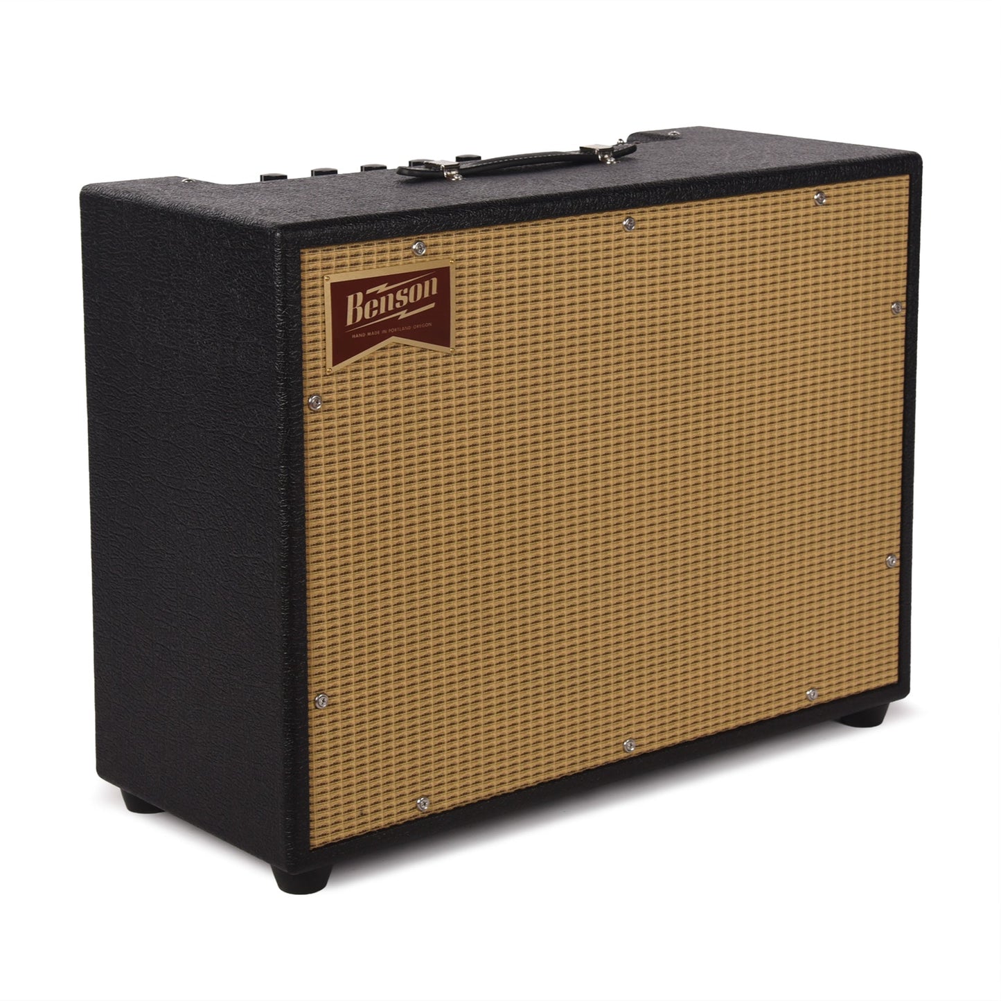 Benson Redland Reverb 35w 1x12 Guitar Combo Amp Black w/ Wheat Grille