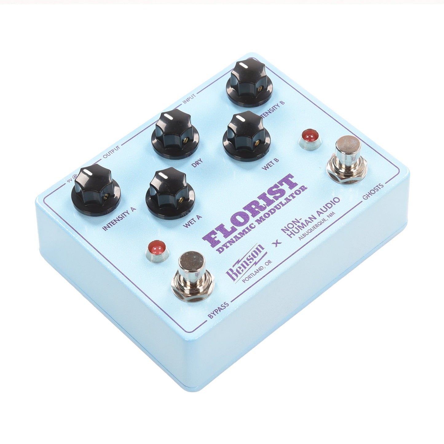 Benson Amps & Non-Human Audio Special Florist Dynamic Modulator Pedal Grape