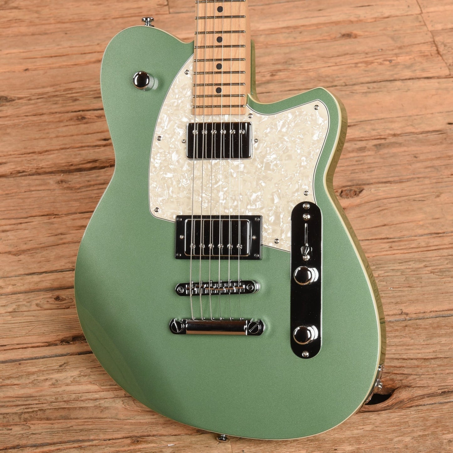 Reverend Charger HB Metallic Alpine
