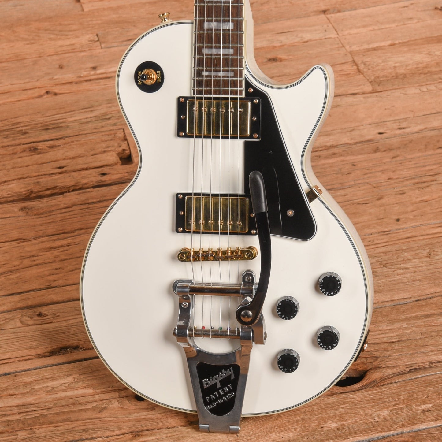 Epiphone Les Paul Custom Pro Alpine White 2017