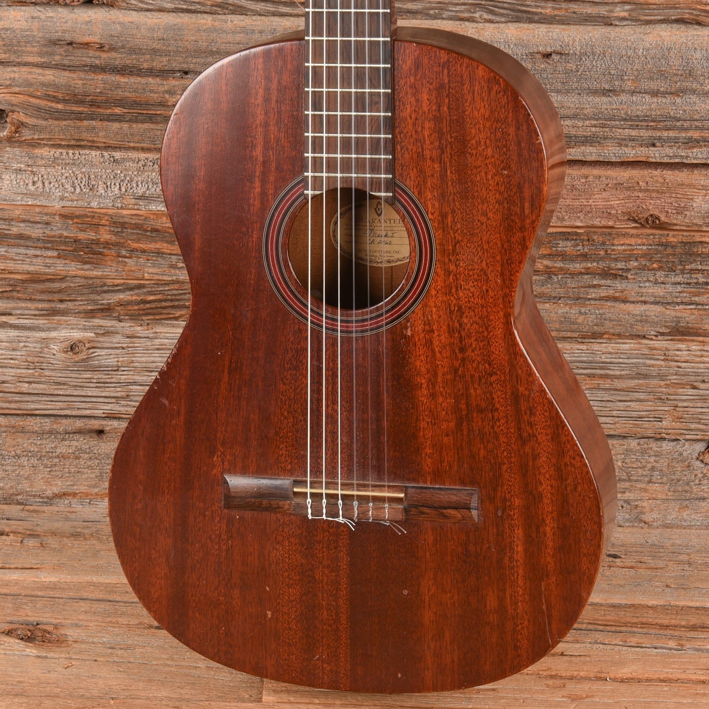 Guild Mark I Folk Guitar Natural 1969