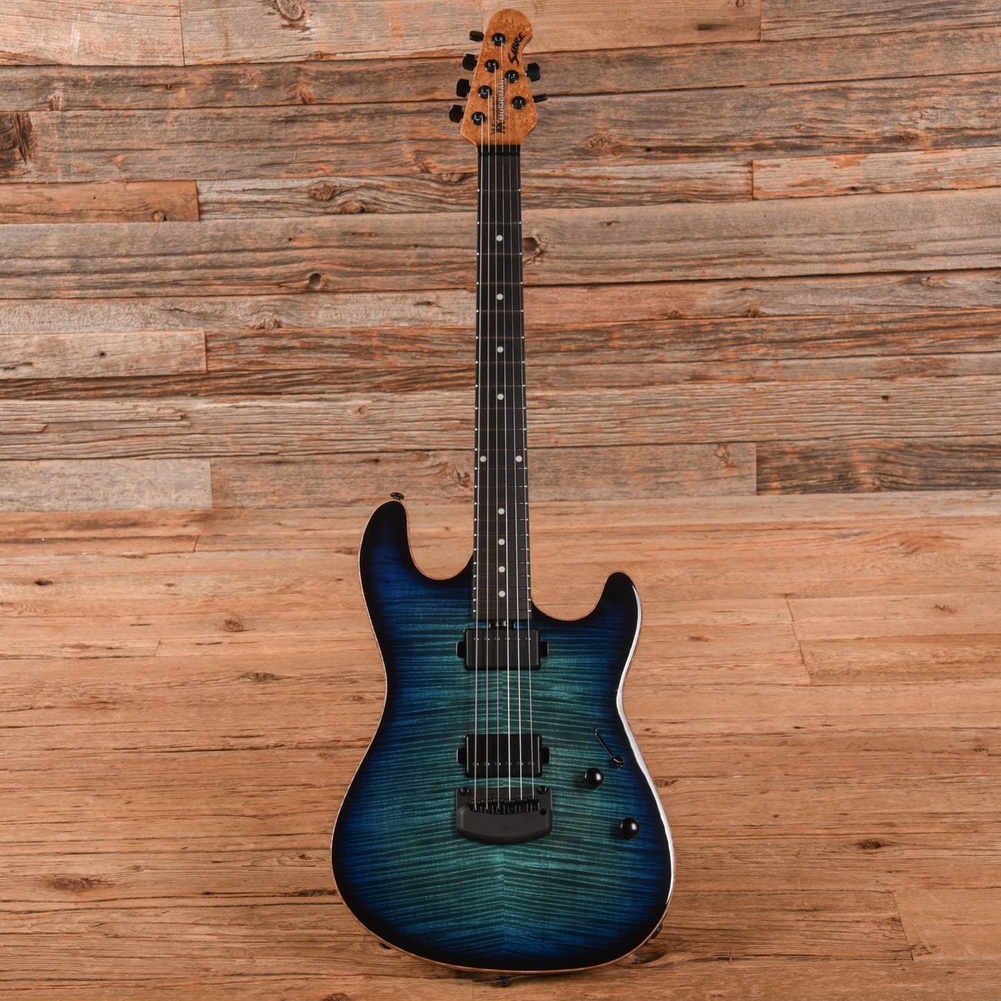 Music Man Sabre Blue Burst 2021
