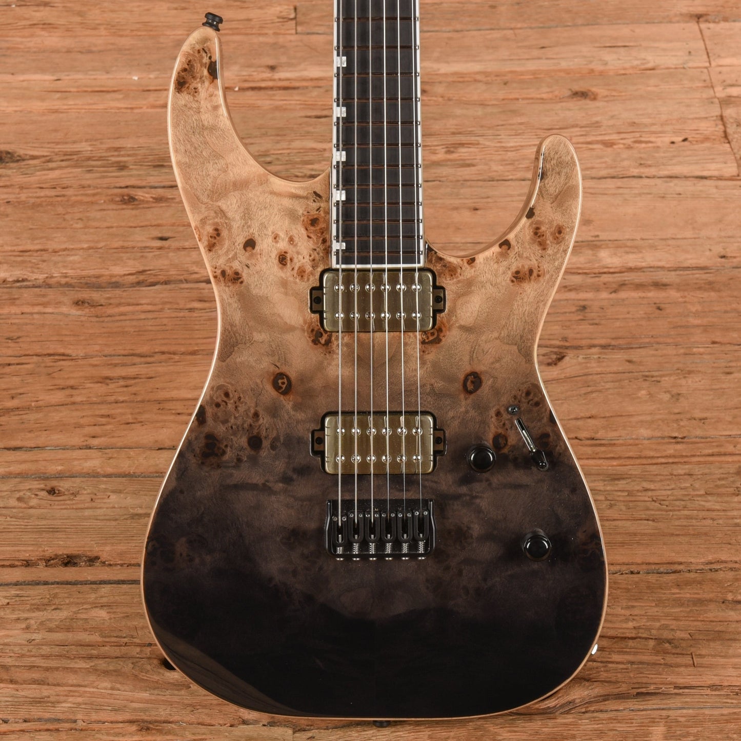 ESP E-II M-II NT Black Natural Fade
