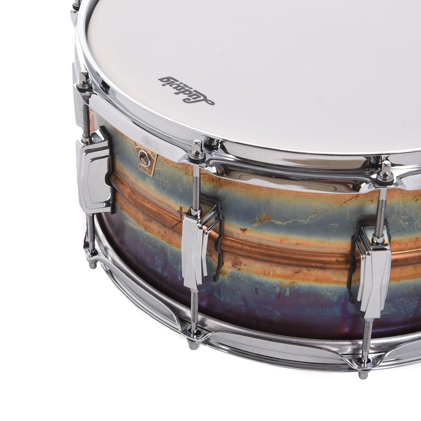 Ludwig 6.5x14 Raw Bronze Phonic Snare Drum