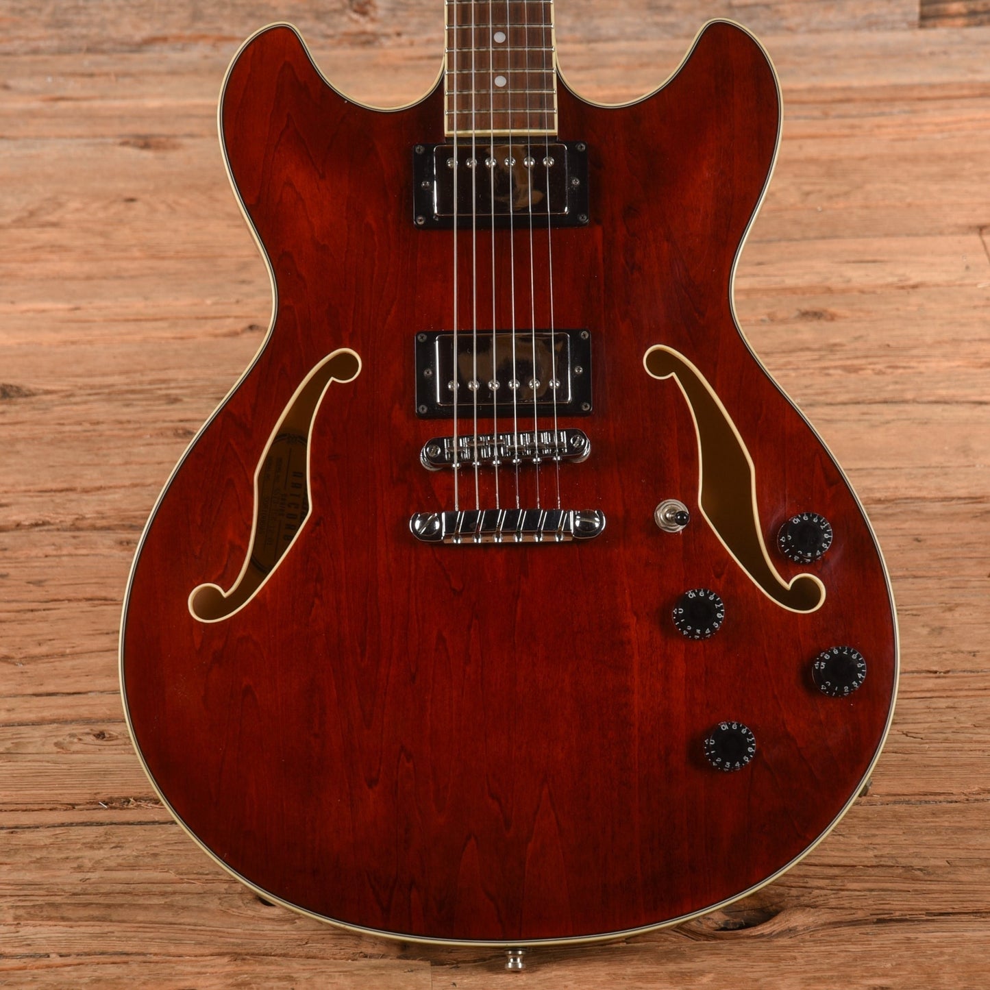 Ibanez AS73 Artcore Transparent Cherry Red 2006