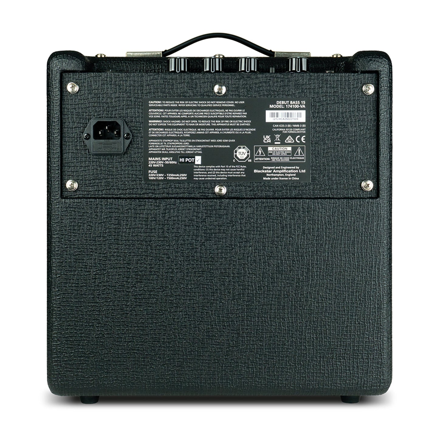 Blackstar Debut Bass 15 15w 1x6.5 Combo Amp
