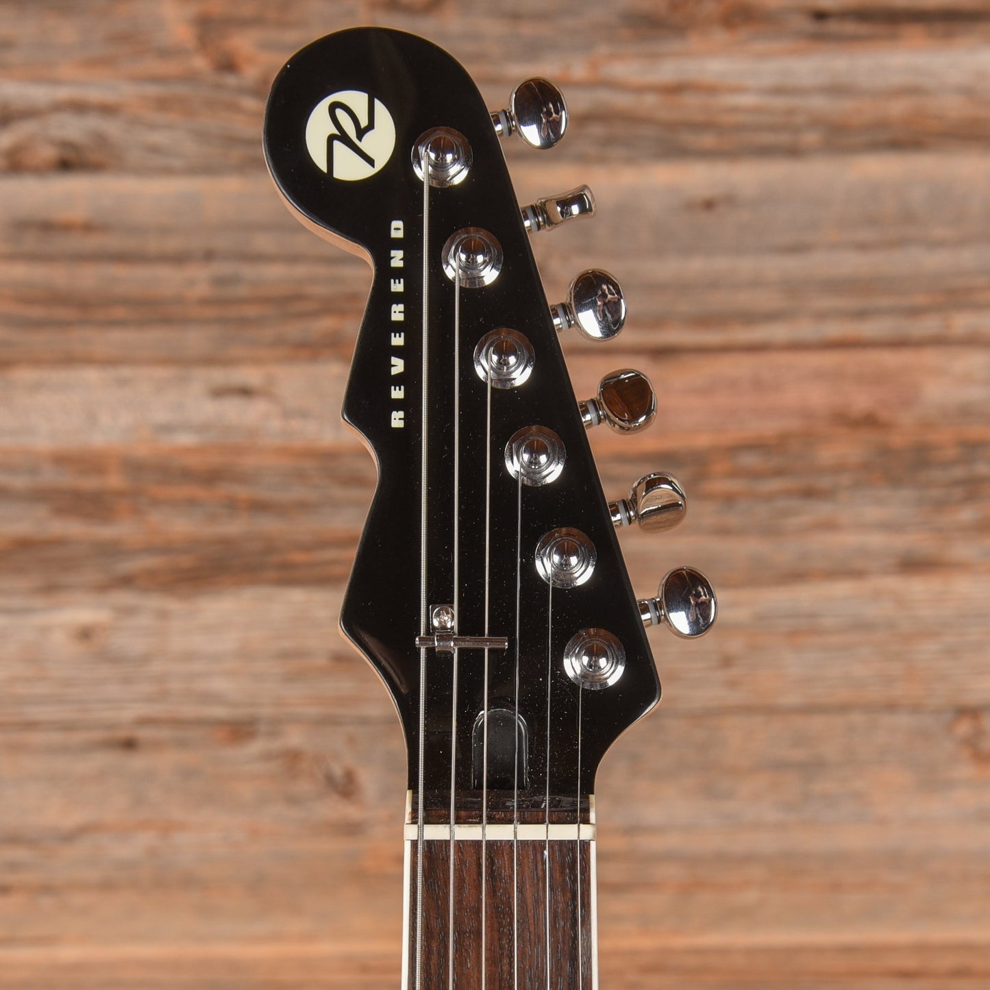 Reverend Ken's Special Midnight Black Electric Guitar