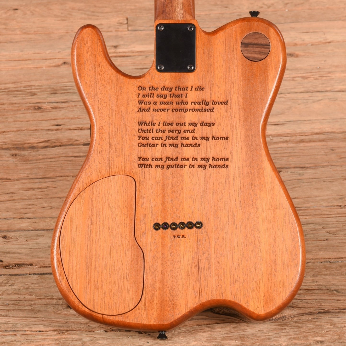 Delaney T-Style Custom Natural - Zac Brown