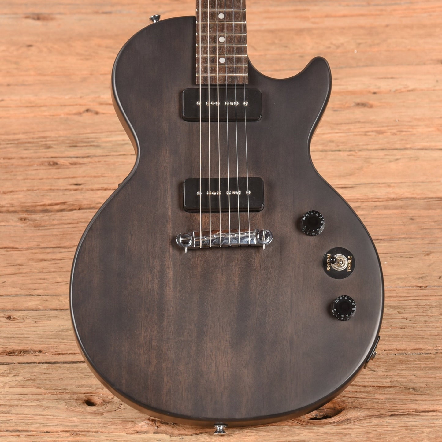 Epiphone Les Paul Special I P90 Worn Ebony 2015