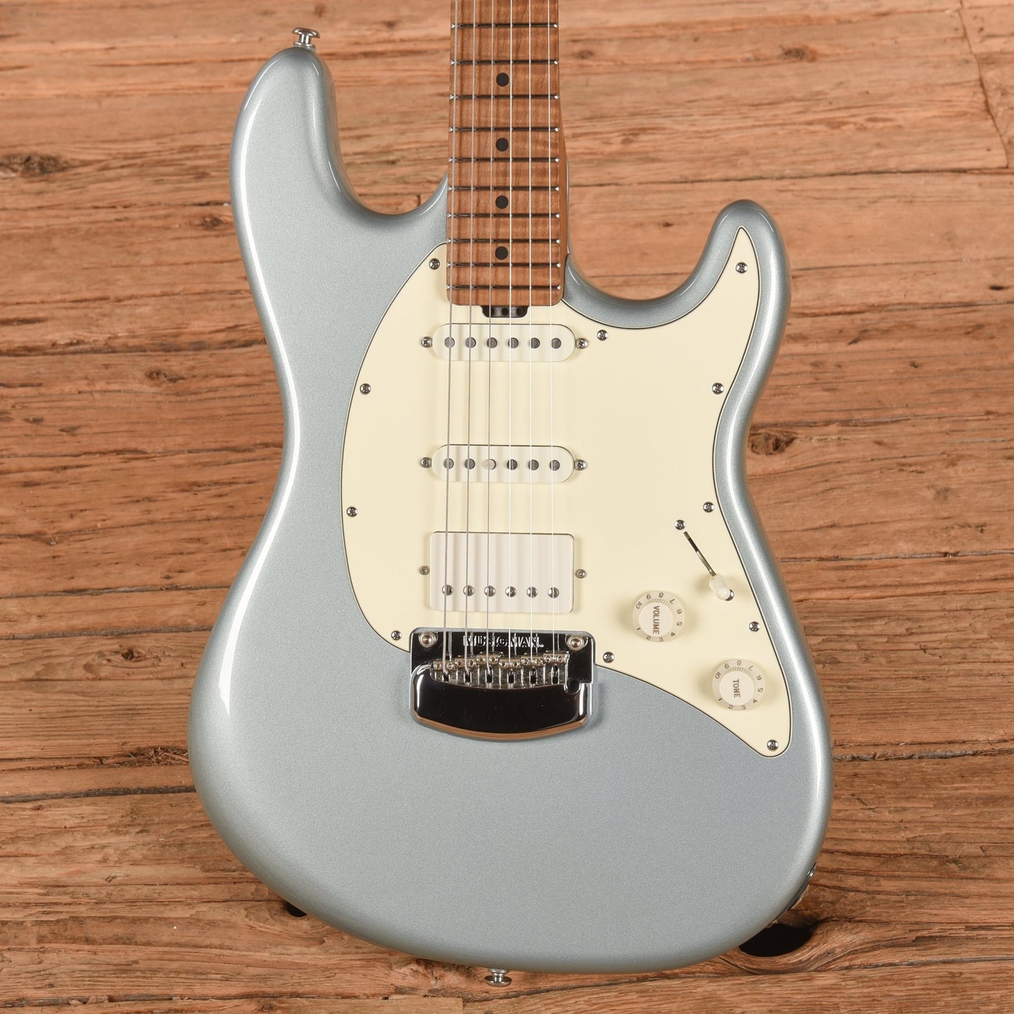 Music Man Cutlass HSS Firemist Silver 2018