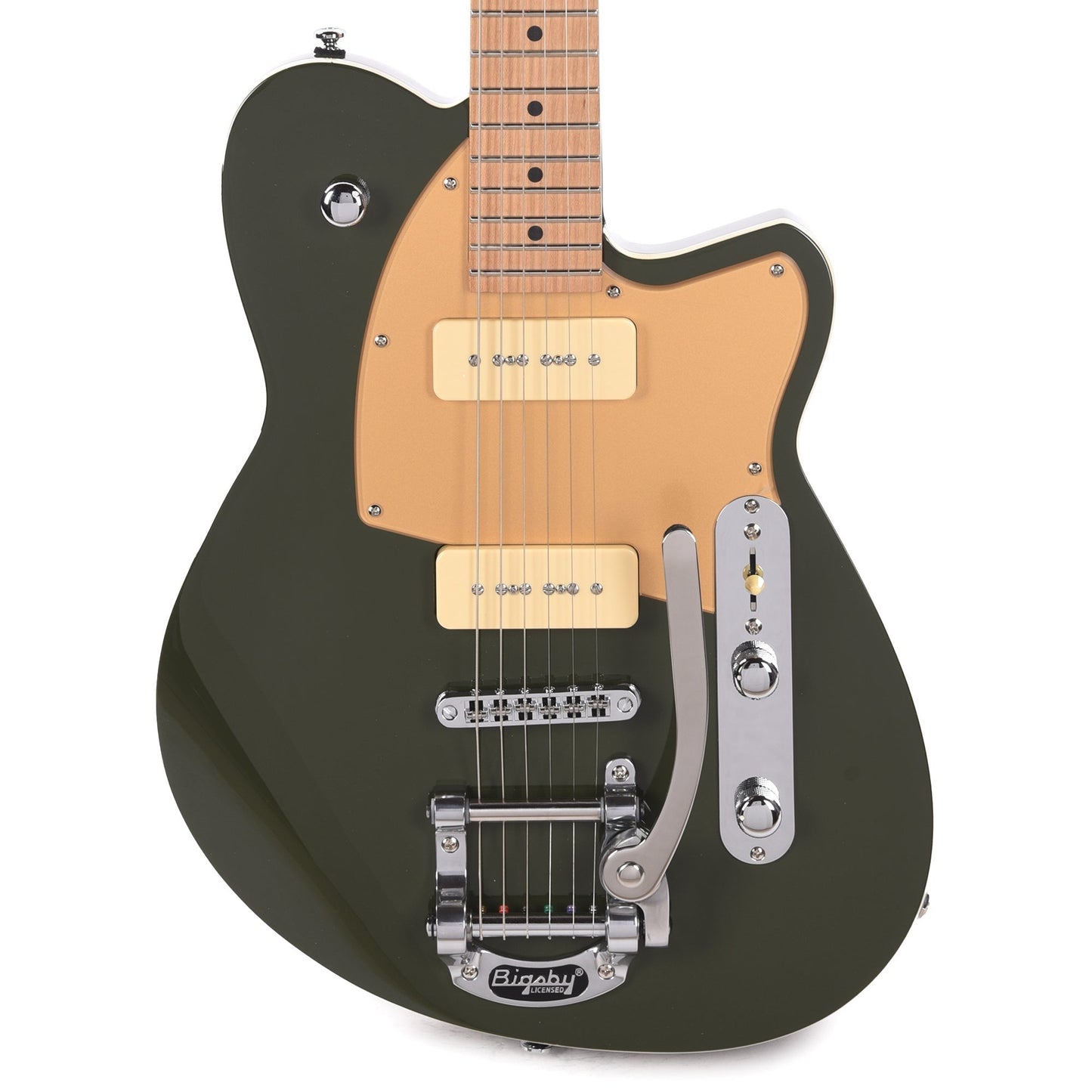 Reverend Charger 290 w/Bigsby Army Green