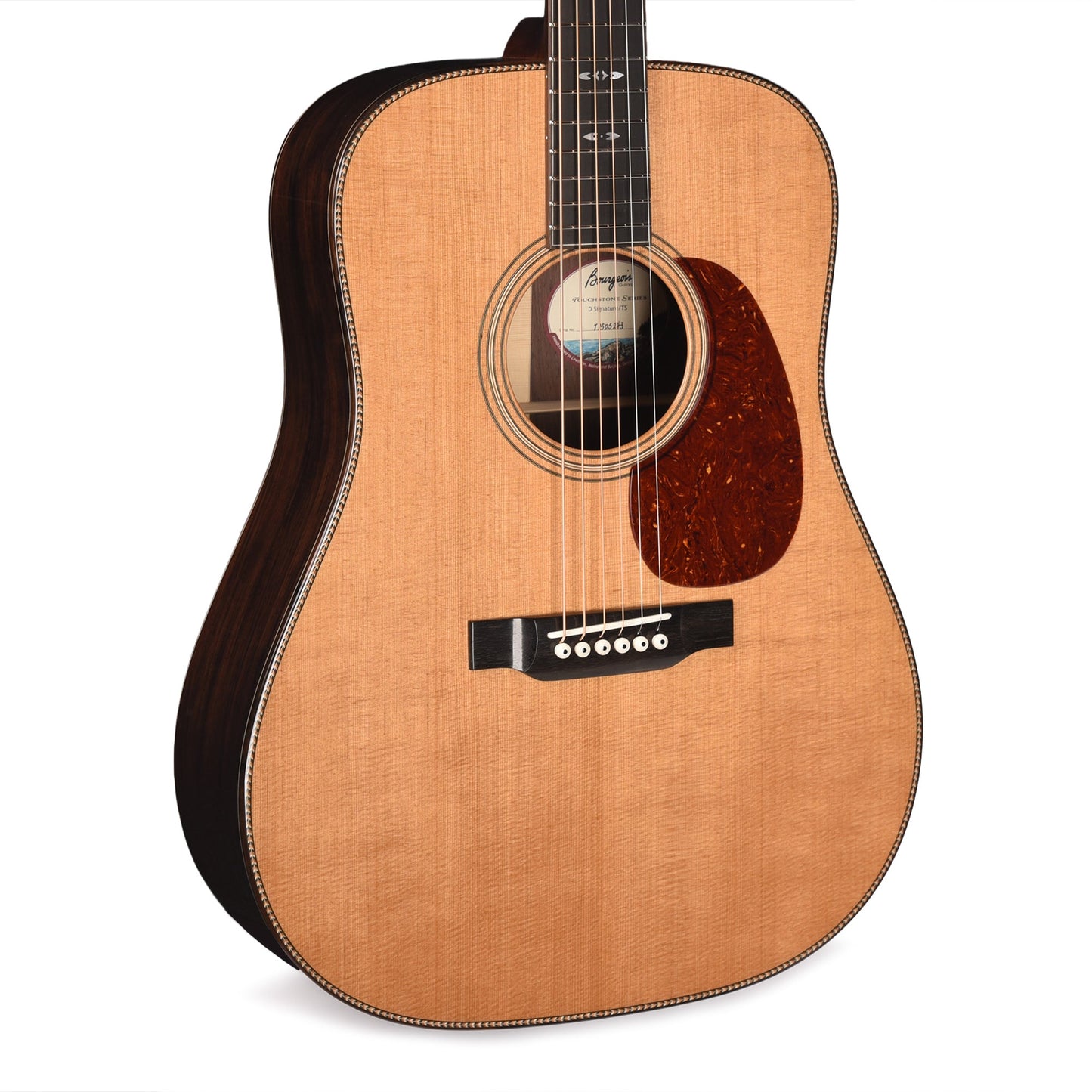 Bourgeois Touchstone Signature D Torrefied Alaskan Sitka/Madagascar Rosewood Natural