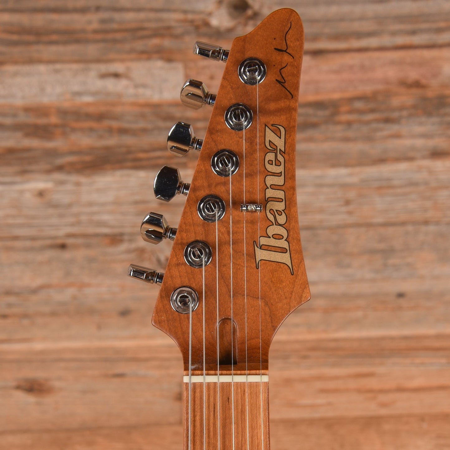 Ibanez MM1 Martin Miller Signature Transparent Aqua Blue 2023
