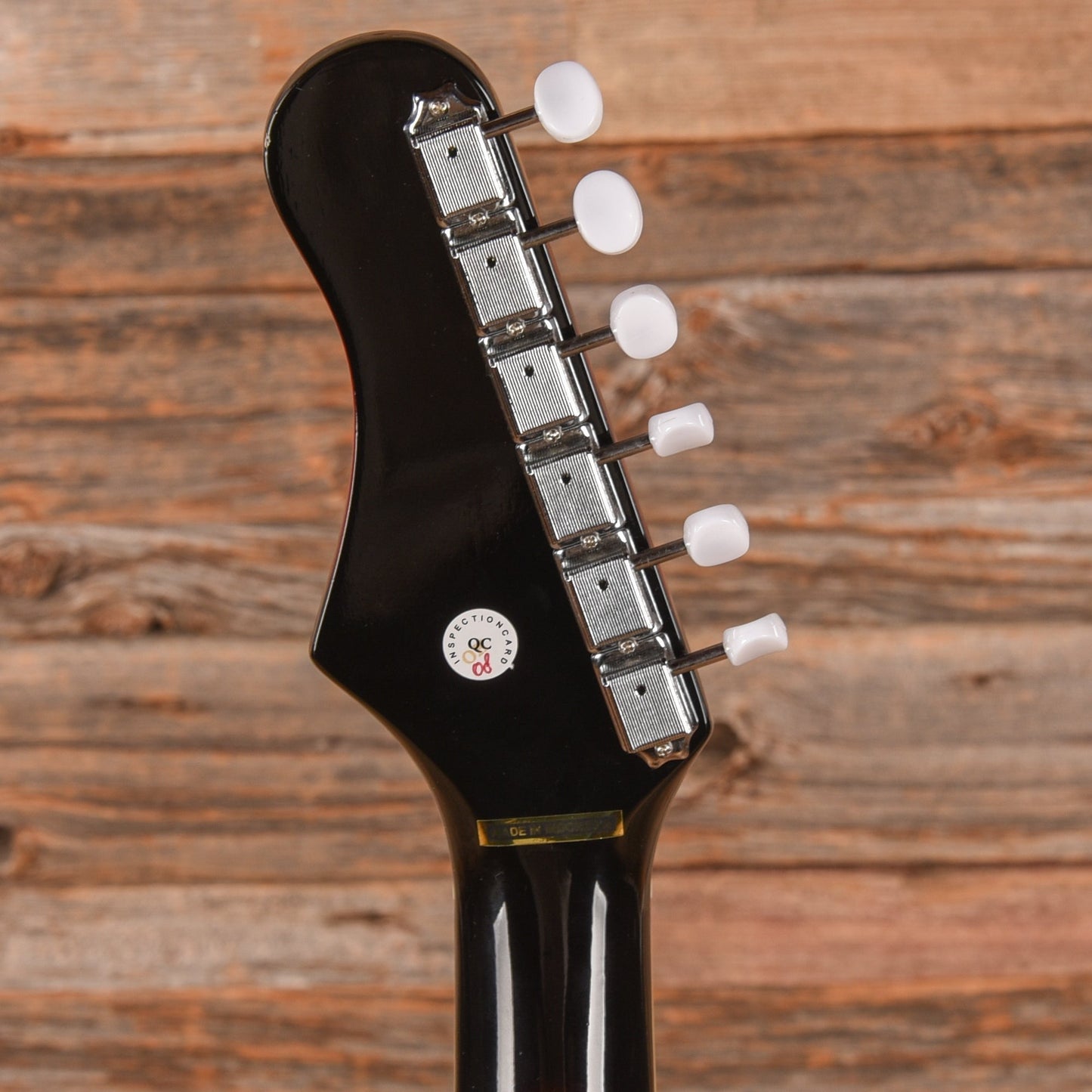 Silvertone 1478 Silhouette Red Silver Flake Burst