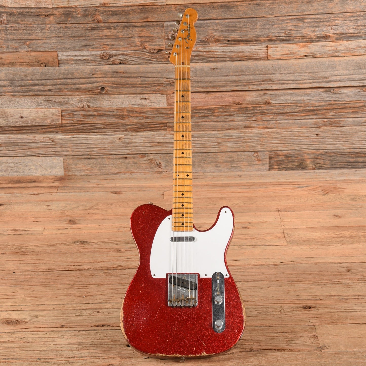 Fender Custom Shop '58 Telecaster Relic Red Sparkle 2008