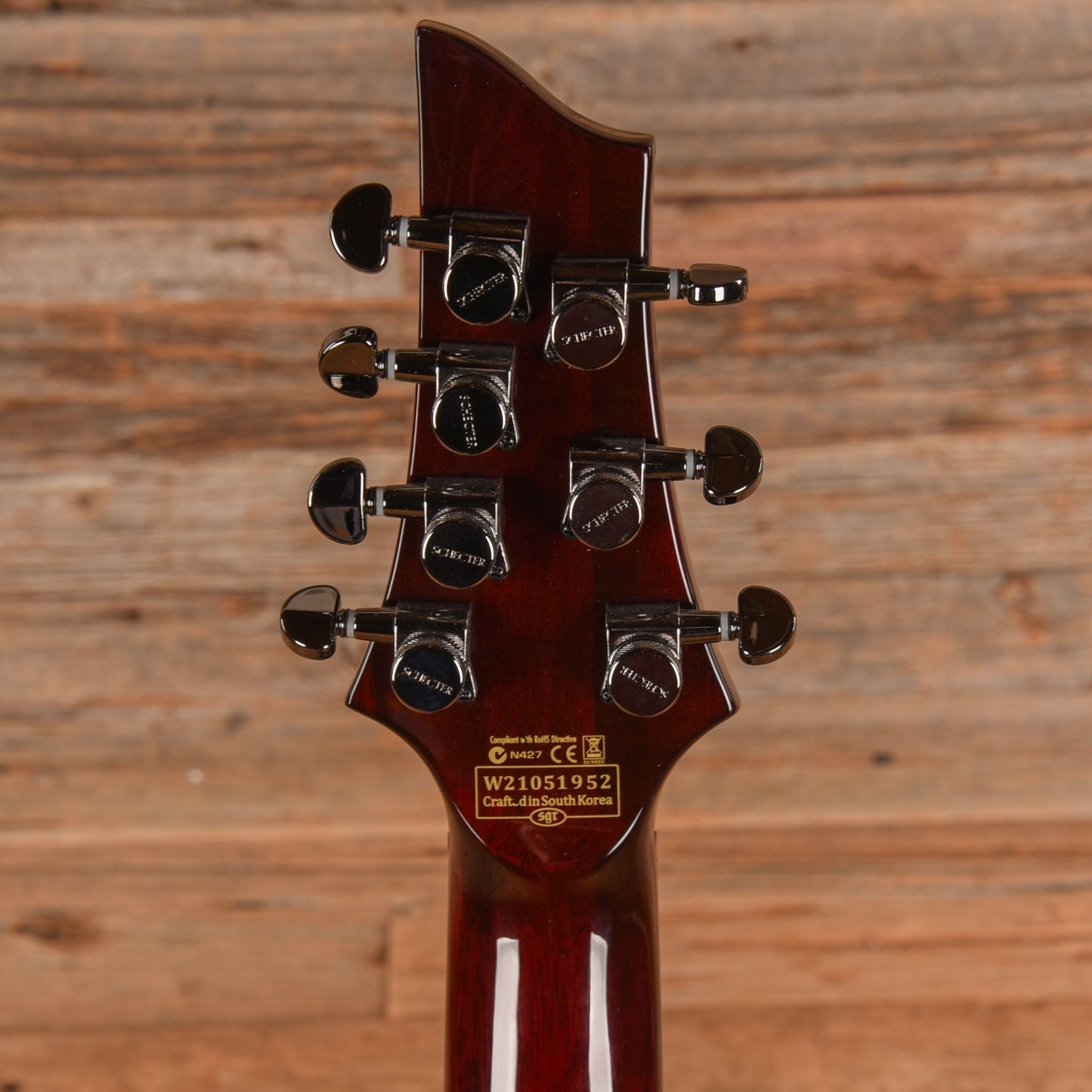 Schecter Hellraiser C-7 Black Cherry 2021