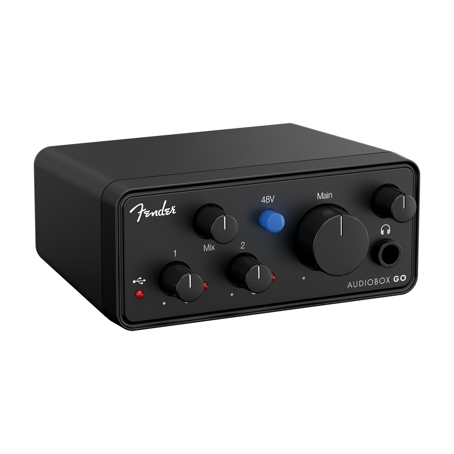 Fender AudioBox Go Ultra-Compact 2x2 USB-C Recording Audio Interface