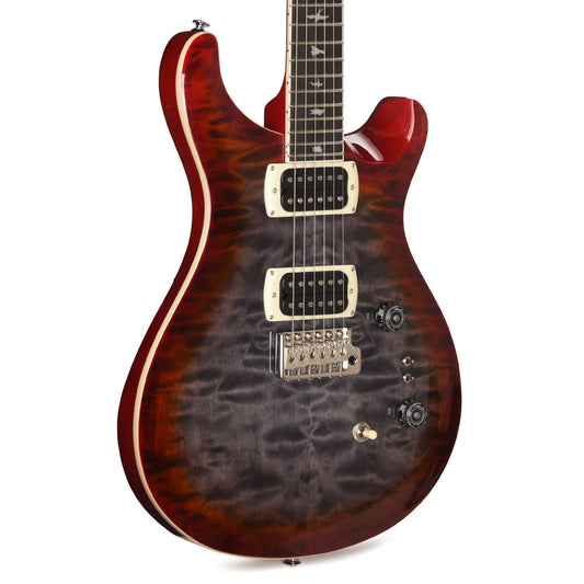 PRS SE Custom 24-08 Quilt Charcoal Cherry Burst