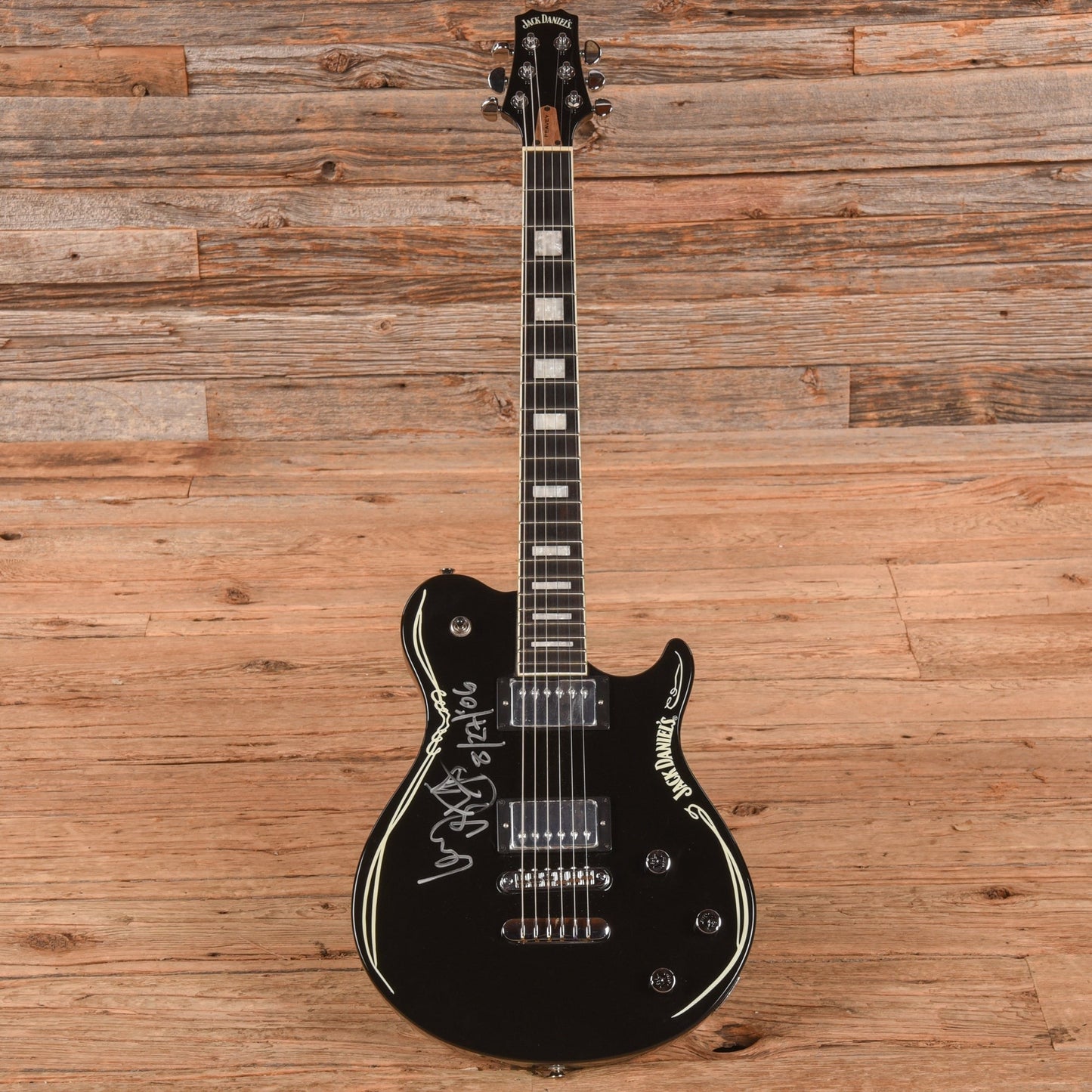Peavey Custom Shop Electric Guitar Signed by Lemmy Kilmister Black - Zac Brown