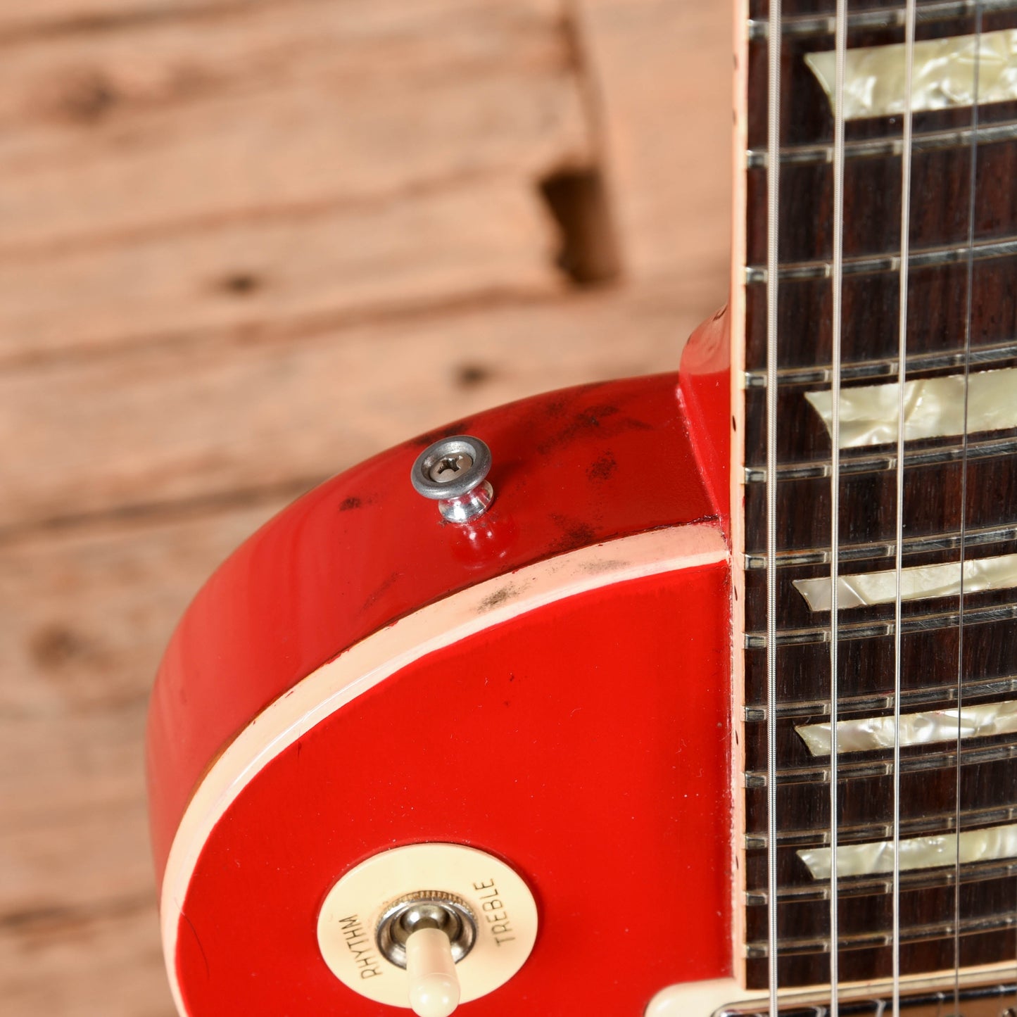 Gibson Les Paul Deluxe Red Refin 1975
