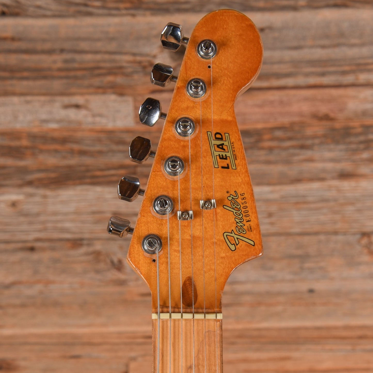 Fender Lead II Natural Stripped 1980