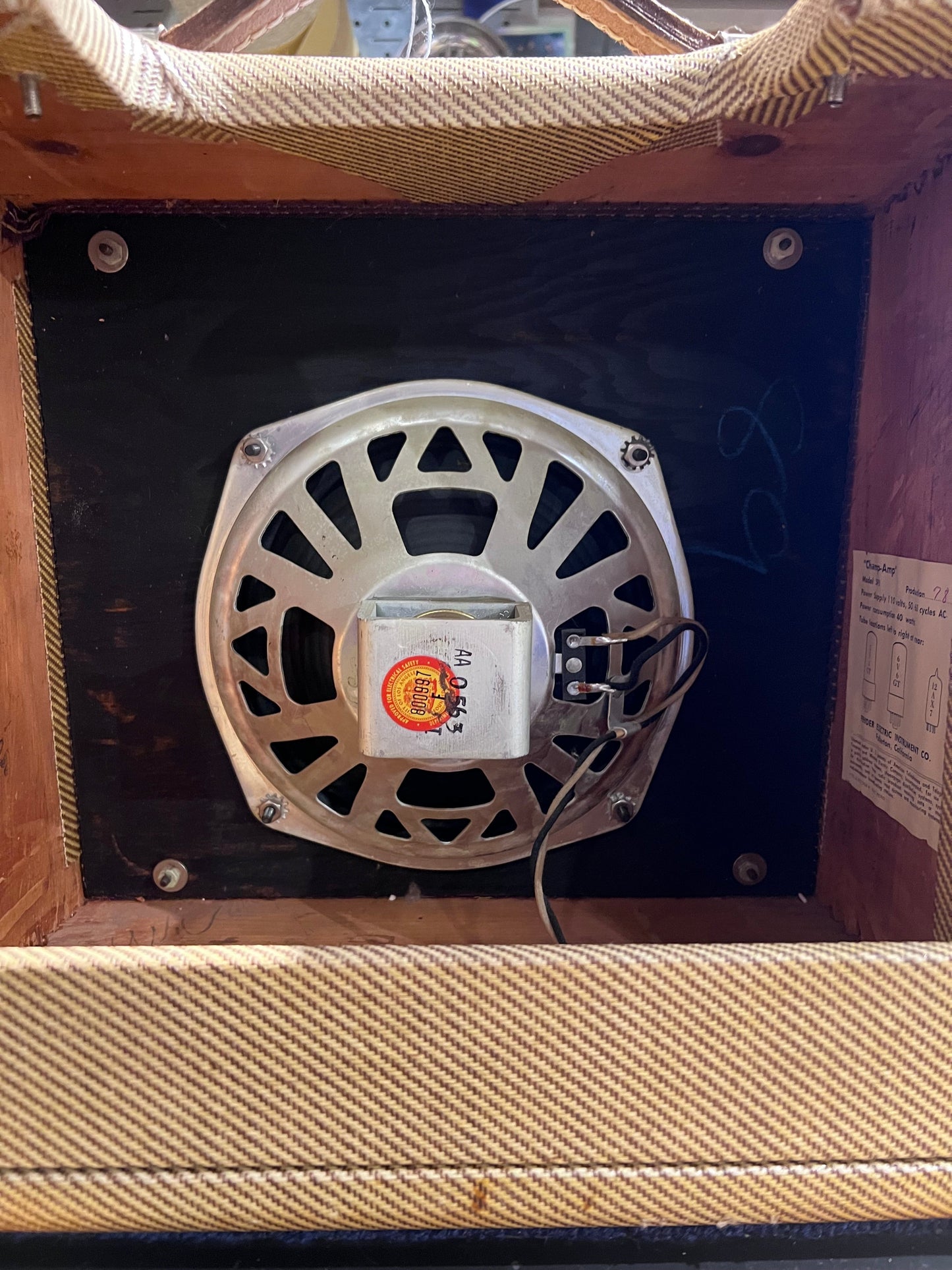 Fender Champ 5F1 1963