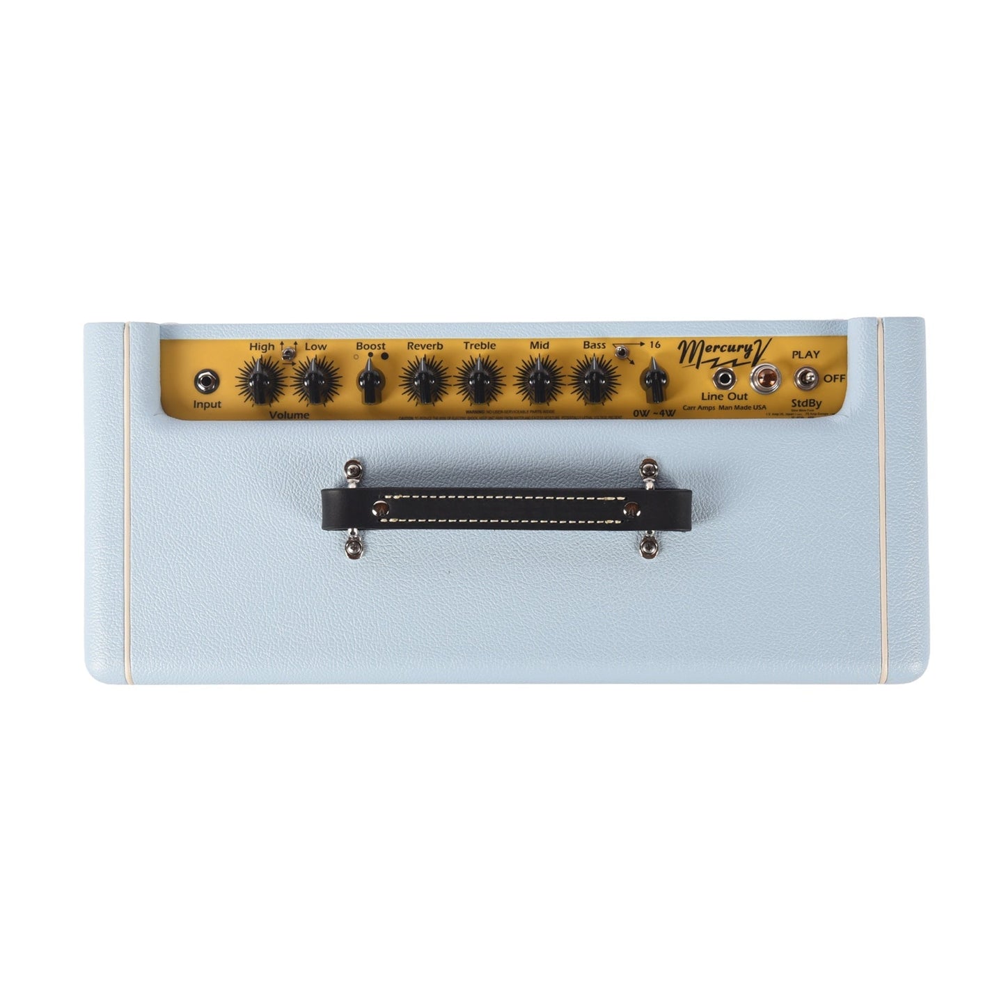 Carr Mercury V 16W 1x12 6V6 Reverb Combo Sonic Blue