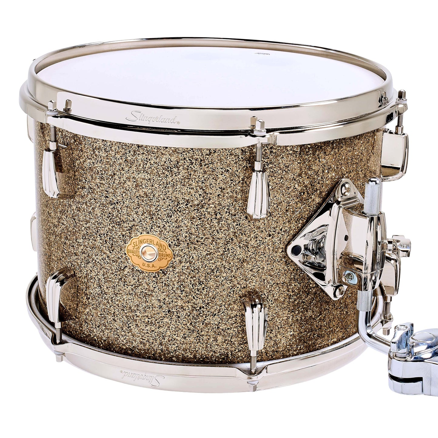 Slingerland Radio King 12/14/18 3pc. Drum Kit Gold Glass Glitter