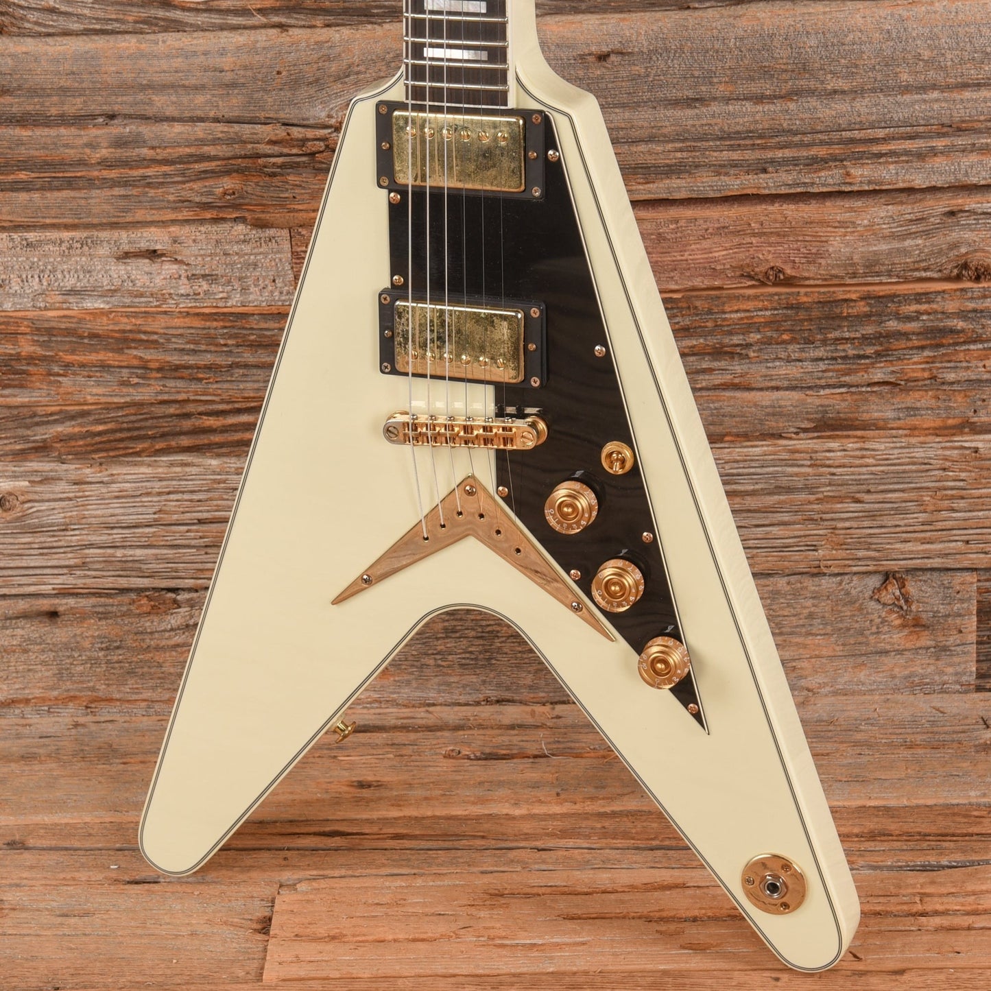 Dean Guitars Christian Martucci V White 2019