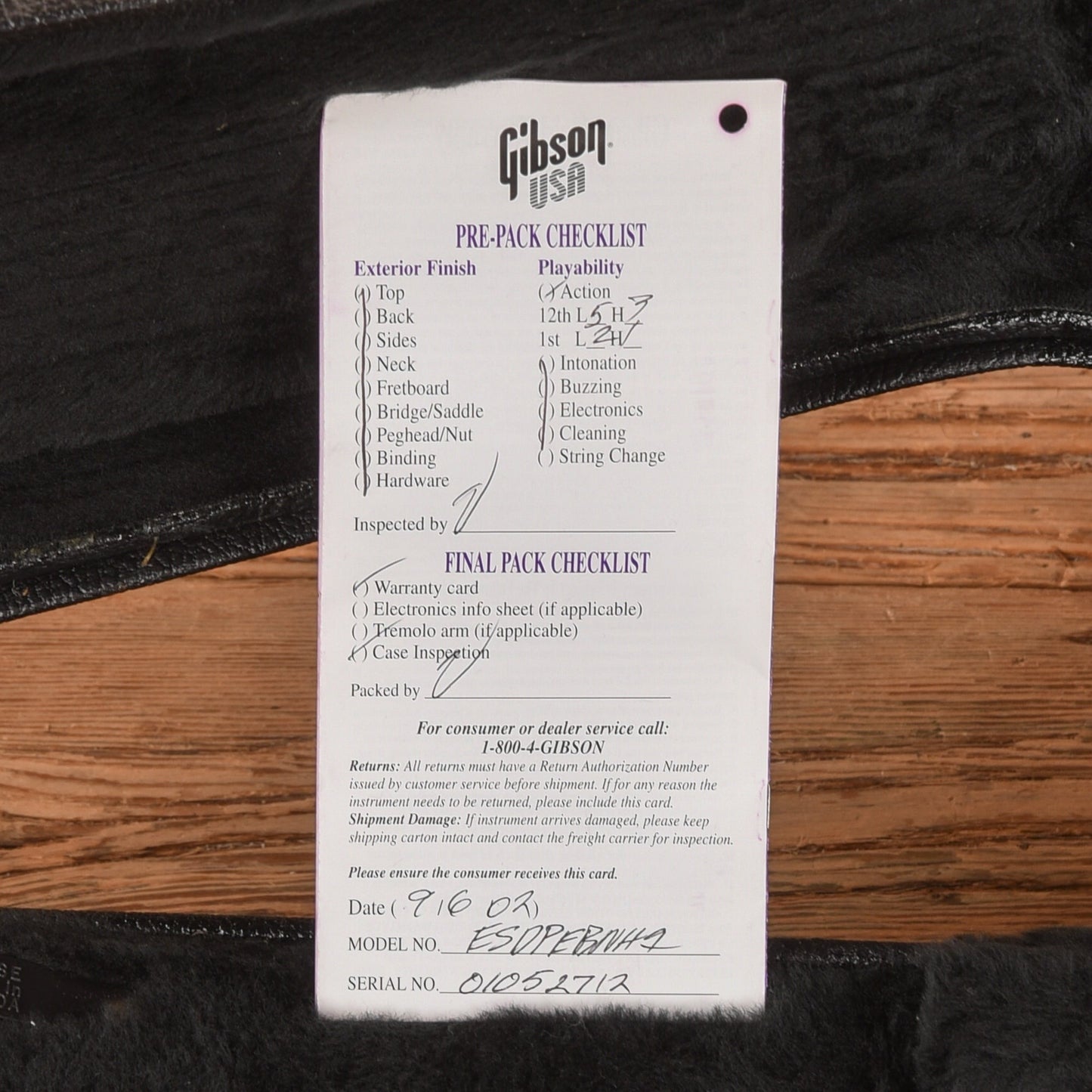 Gibson ES-335 Dot Ebony 2002