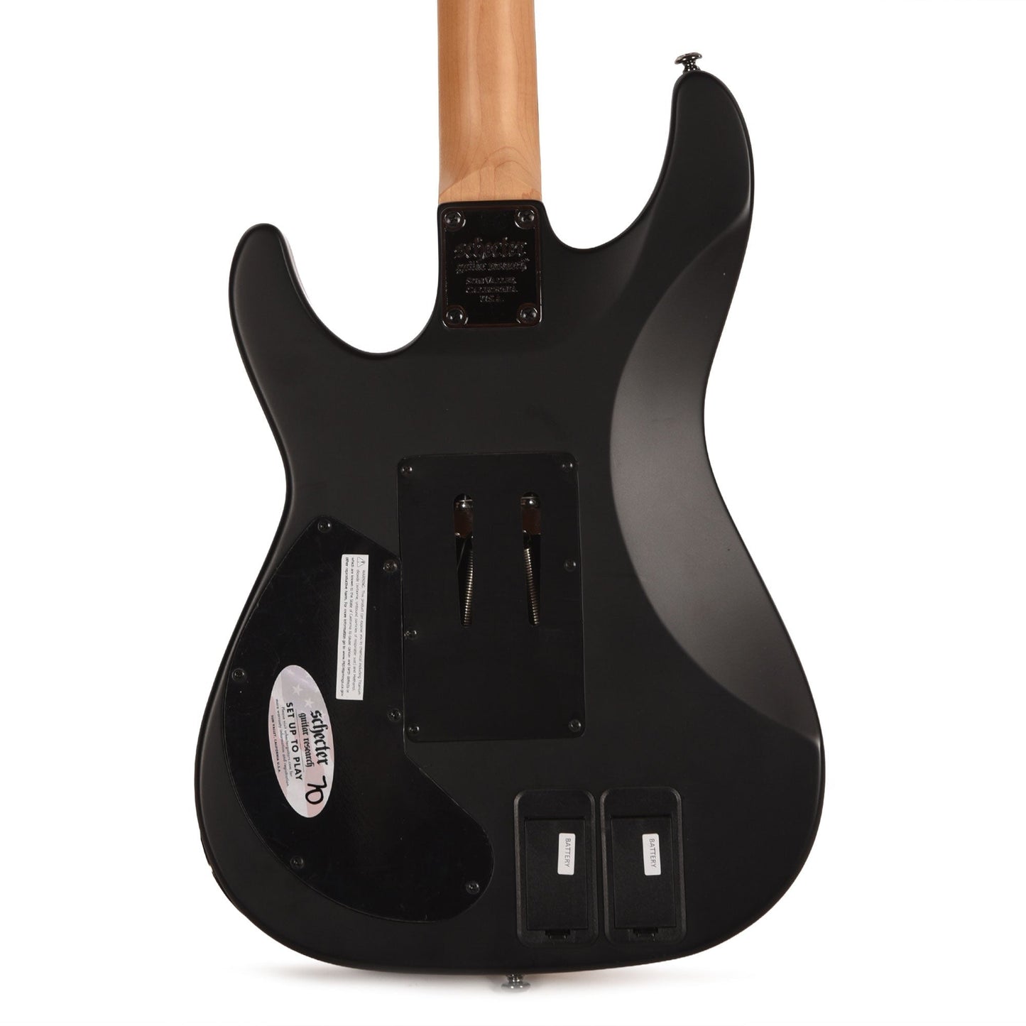 Schecter Demon-6 FR-S Aged Black Satin