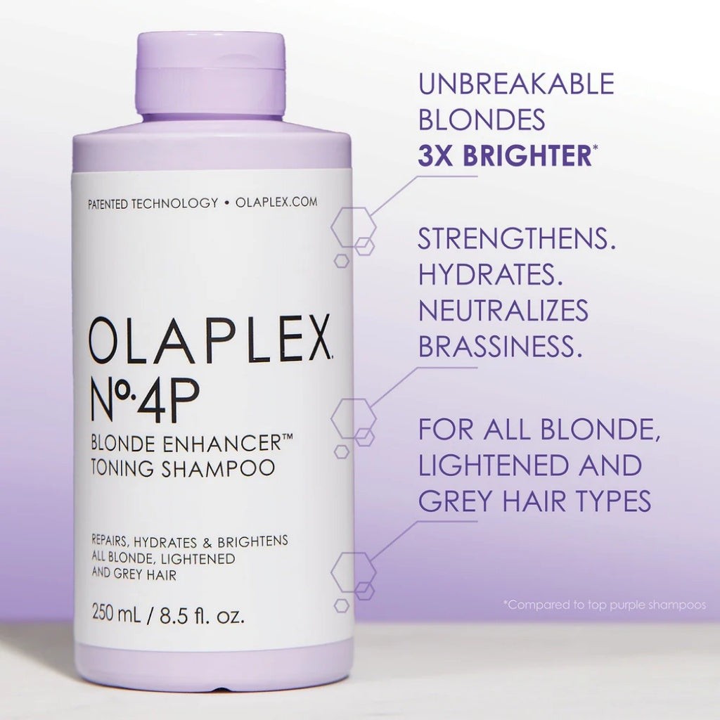 Olaplex No.4P 去黃洗髮乳 Blonde Enhancer Toning Shampoo 250ml