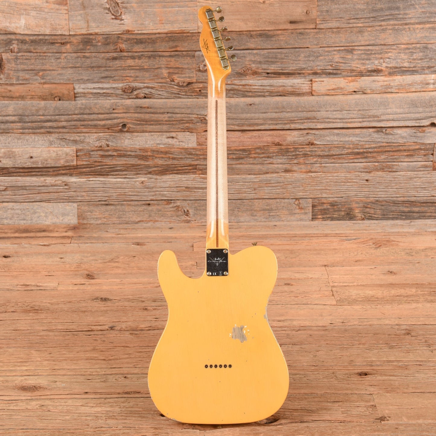 Fender Custom Shop '52 Reissue Telecaster Relic Aged Nocaster Blonde 2024