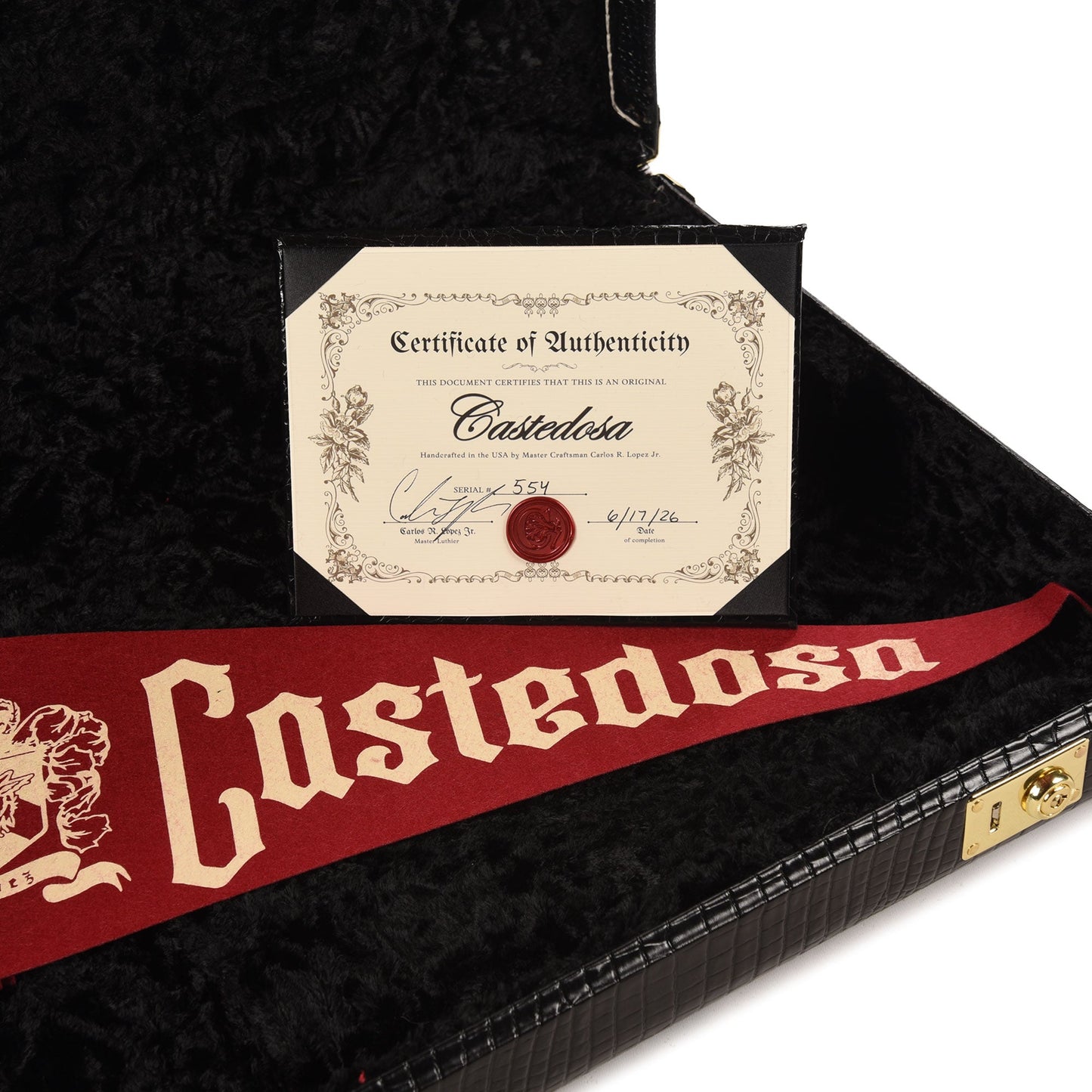 Castedosa Conchers Baritone Aged Burnt Marshmallow Burst