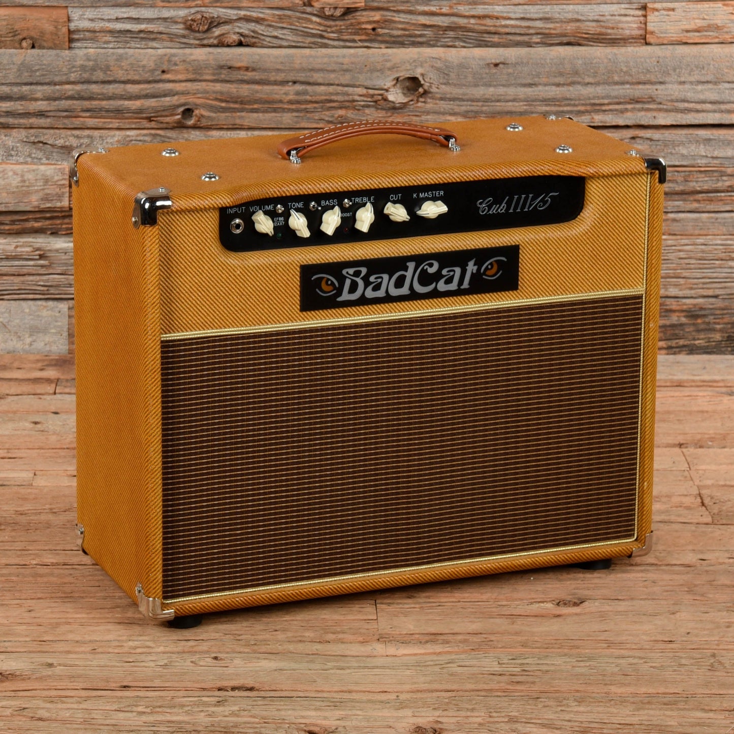 Bad Cat Cub III 15 15-Watt 1x12" Guitar Combo Tweed 2016