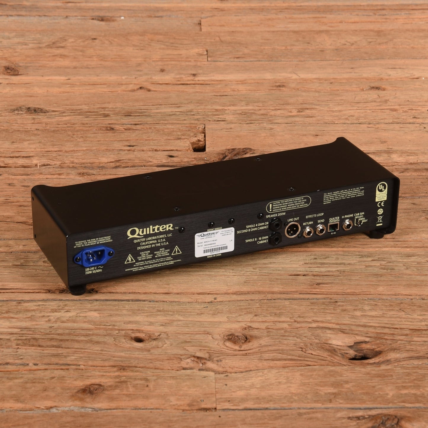 Quilter Labs Mach 3 2-Channel 200-Watt Guitar Amp Head