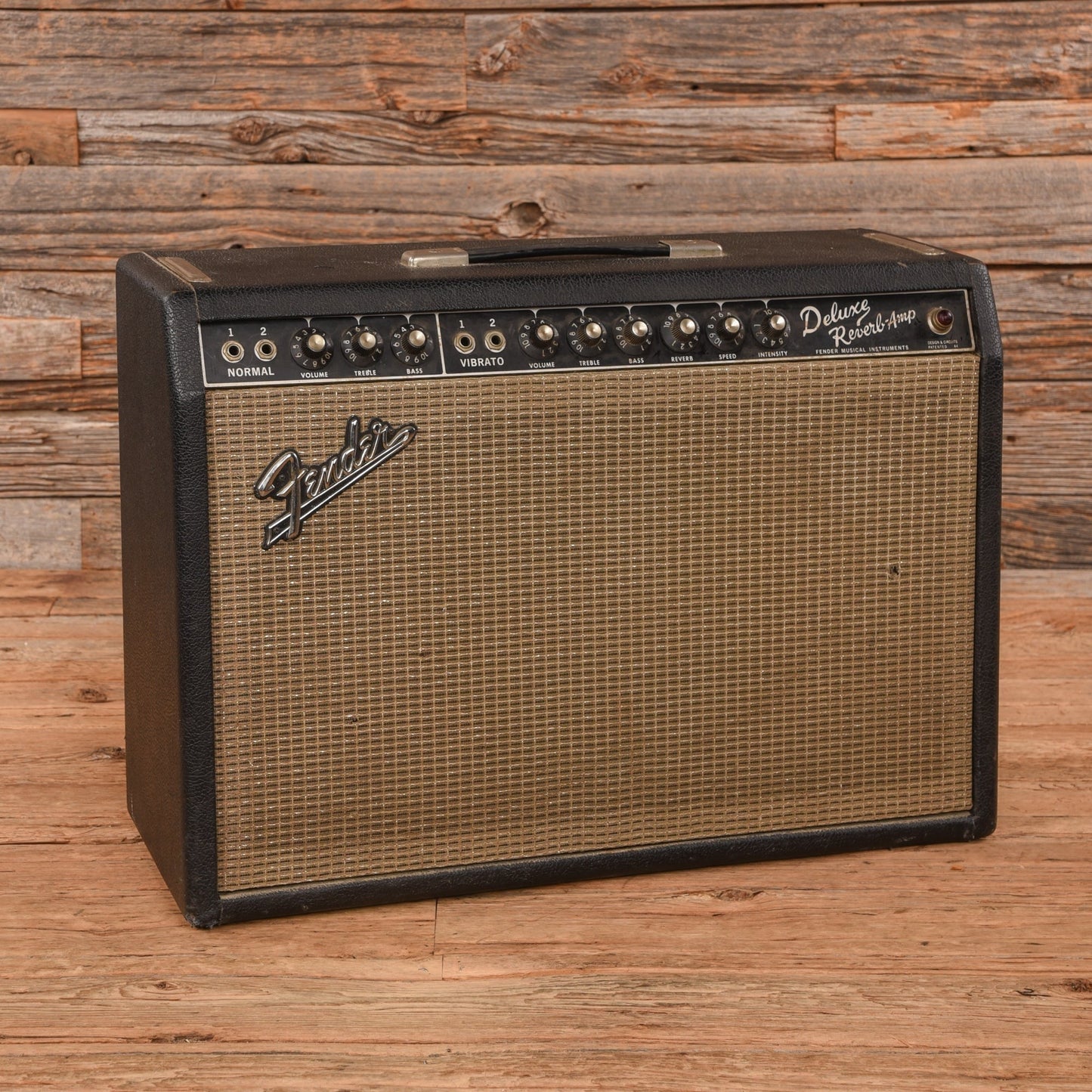 Fender Deluxe Reverb 2-Channel 22-Watt 1x12" Guitar Combo Amp 1966