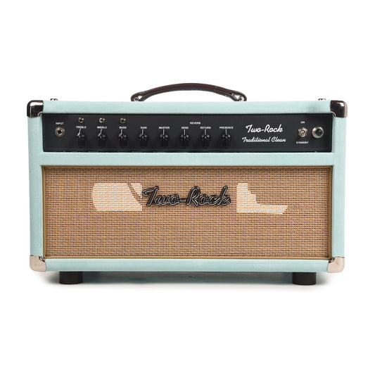 Two Rock Traditional Clean 40/20W Head w/ Mint Suede & Cane Cloth