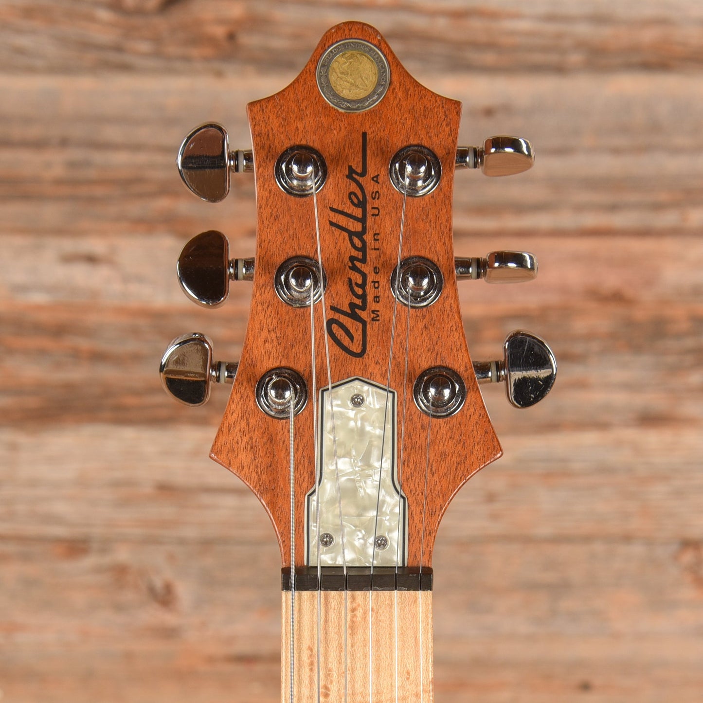 Chandler Lectraslide Resonator Guitar Natural