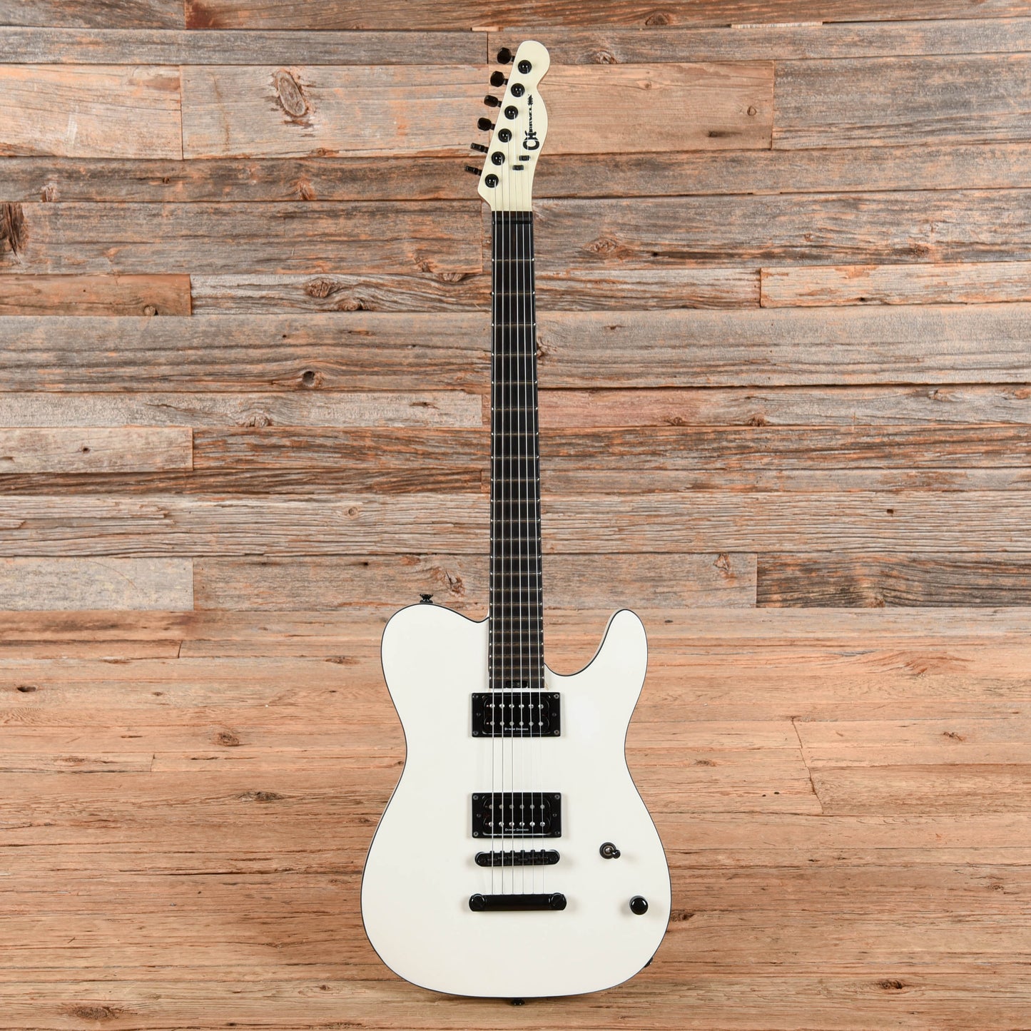 Charvel Joe Duplantier Signature Pro-Mod San Dimas Style 2HH Satin White 2017