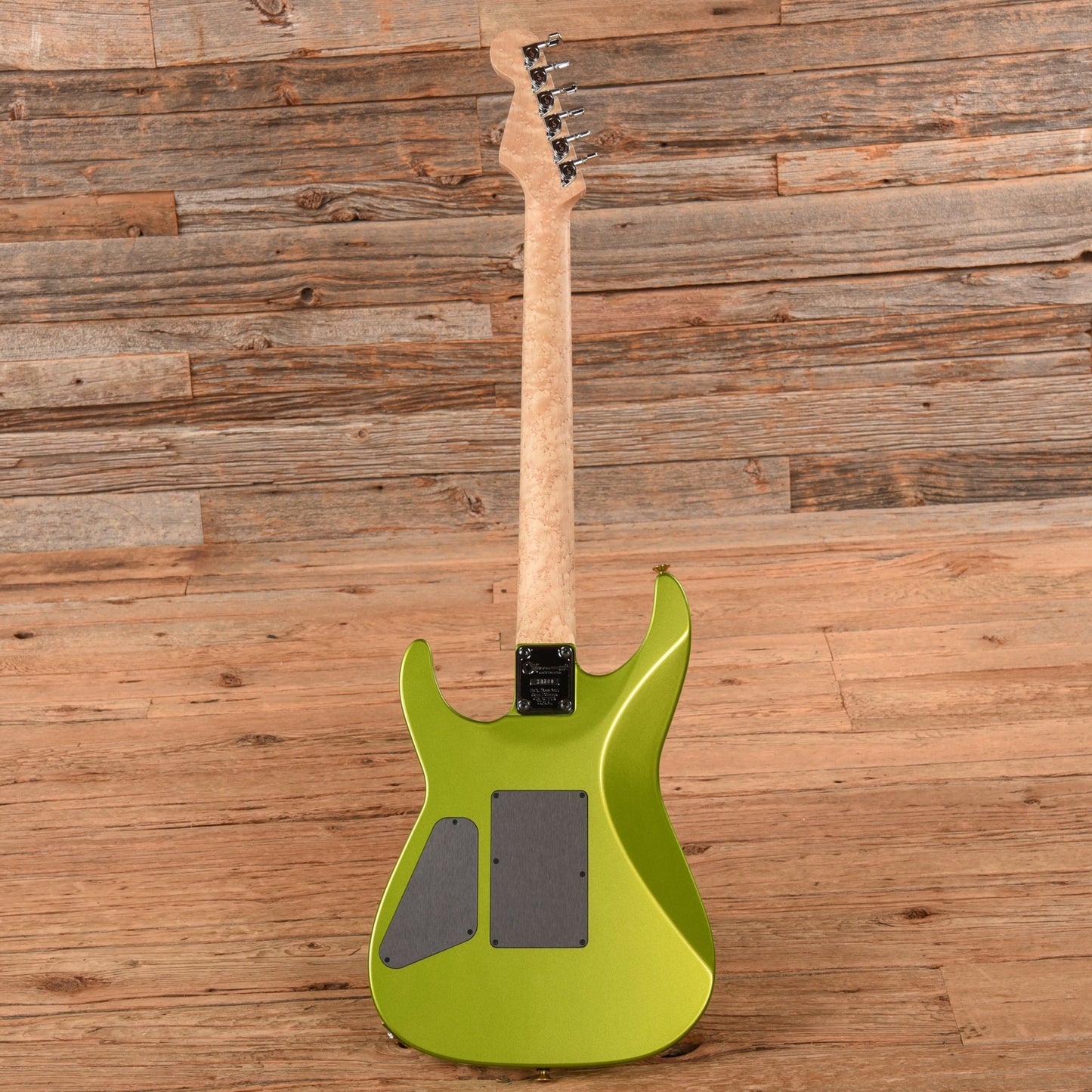 Charvel Custom Shop Dave Nichols Masterbuilt Dinky DK2H FR Lime Green Metallic 2021