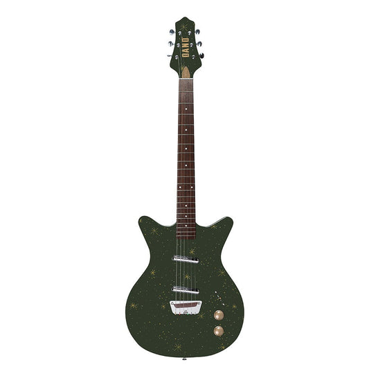 Danelectro Golden 1950's Electric Guitar Green