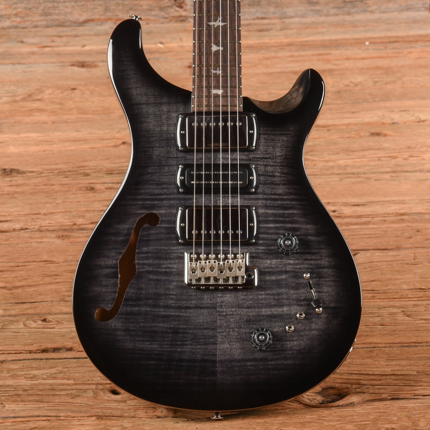 PRS SE Special Semi-Hollow Charcoal Burst 2025