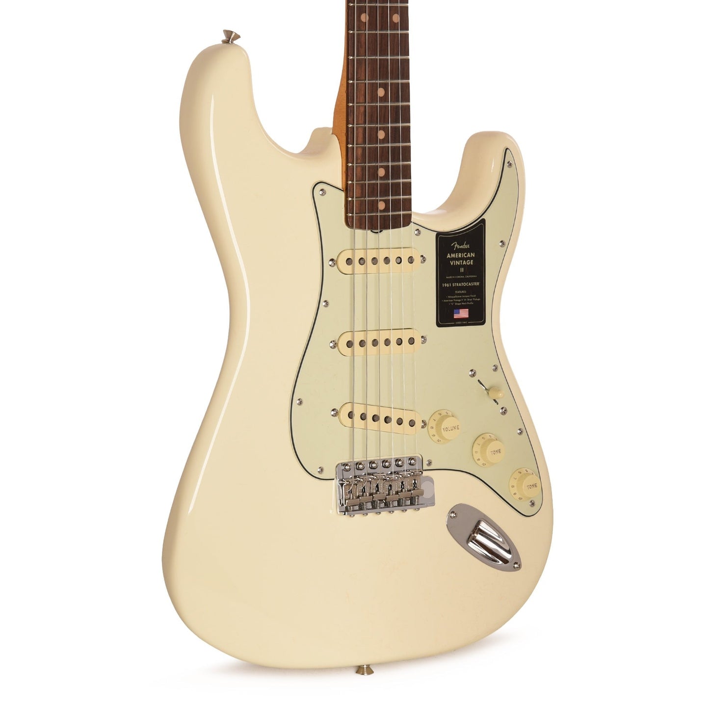 Fender American Vintage II 1961 Stratocaster Olympic White