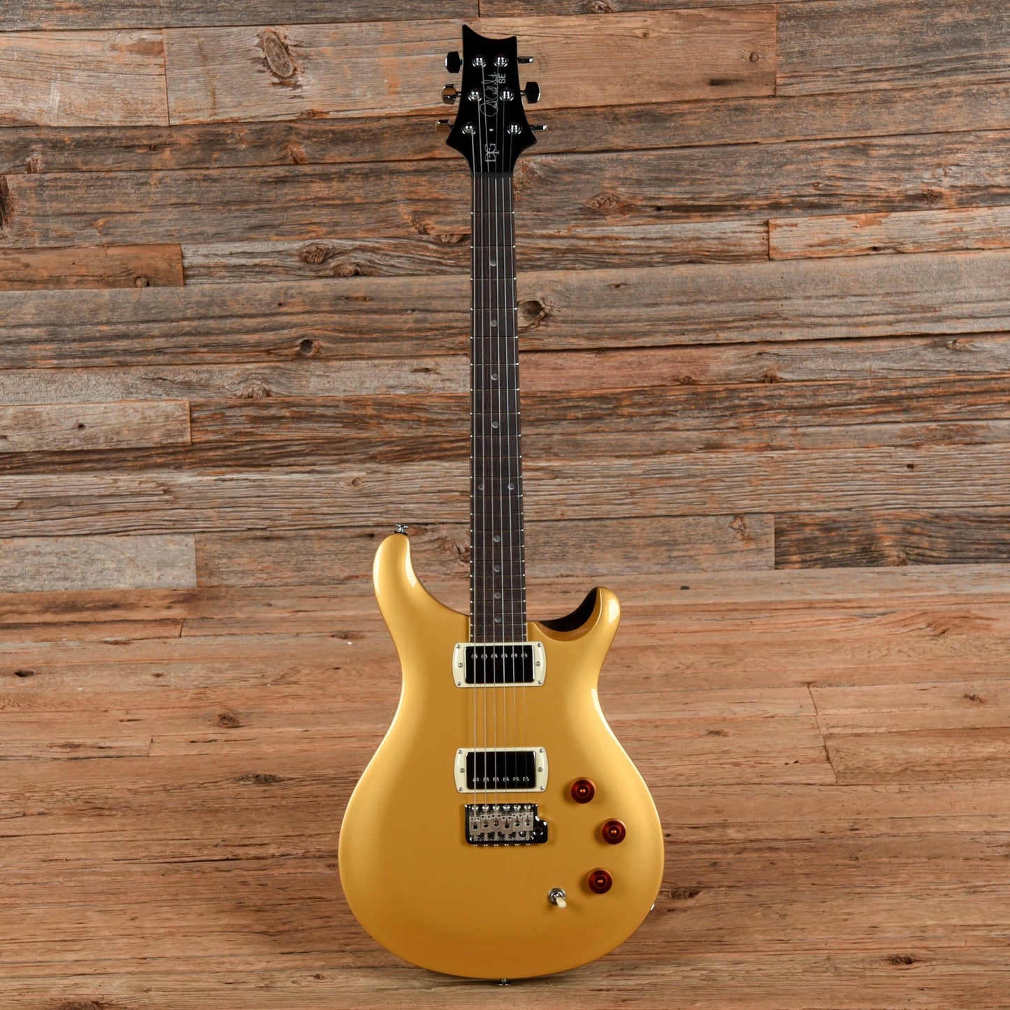 PRS SE DGT David Grissom Tremolo Signature Gold Top 2025
